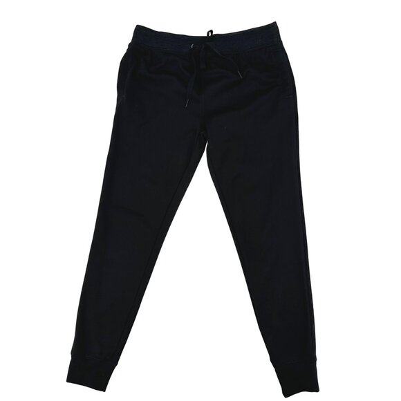 Hanes Sport Womens Medium Black Jogger Sweatpants 100% Polyester - Picture 1 of 10